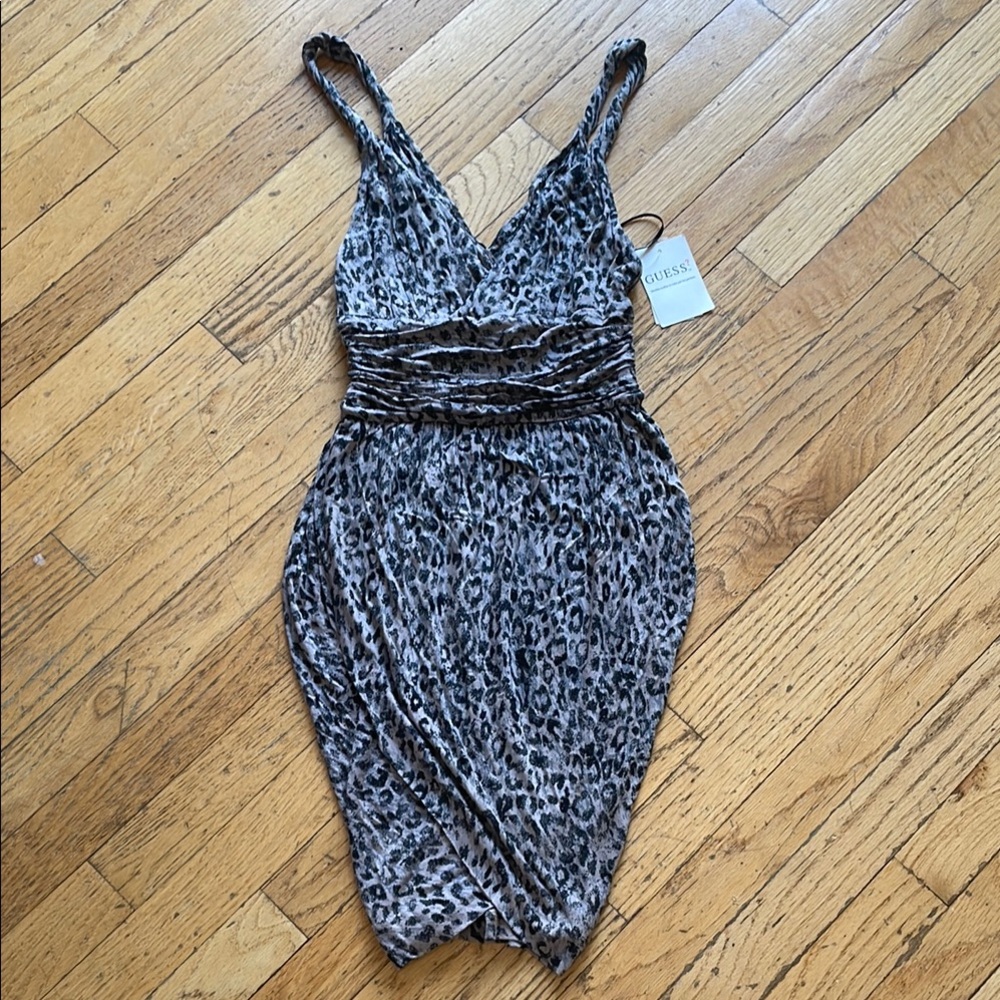 Guess Leopard Print Dress